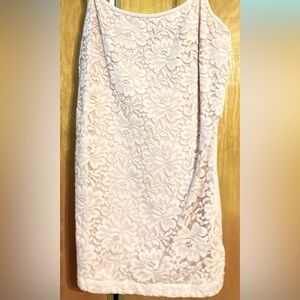 Aeropostale pink lace tank top. Size M